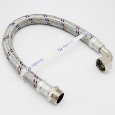 Подводка гибкая с уголком FхM 60 см/ Aquario